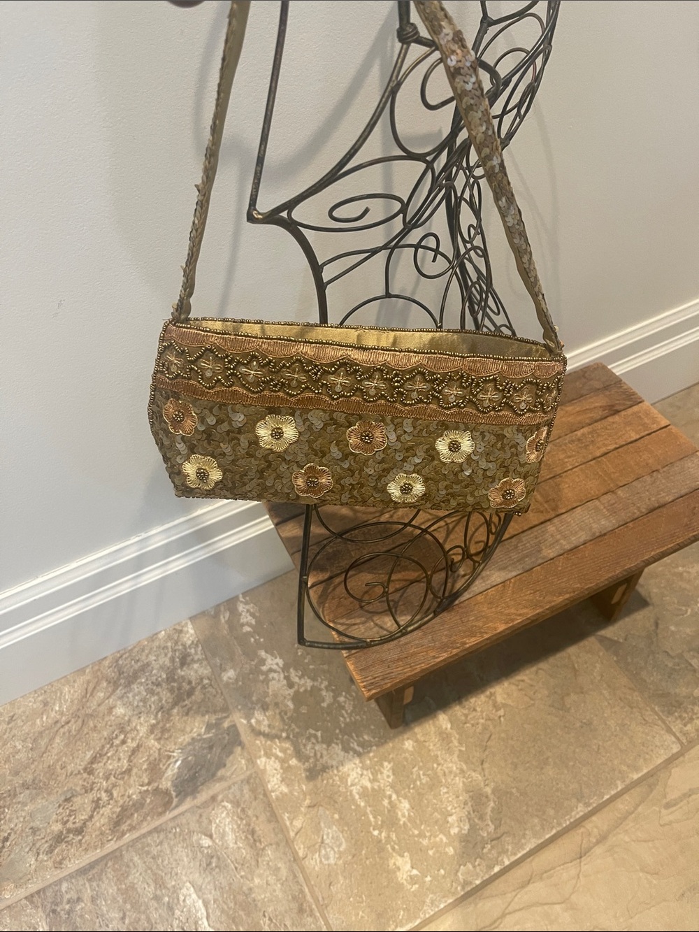 Vintage Beaded Evening Handbag